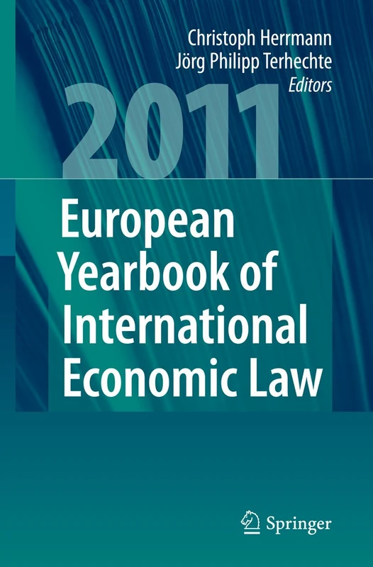 European Yearbook of International Economic Law 2011: 2