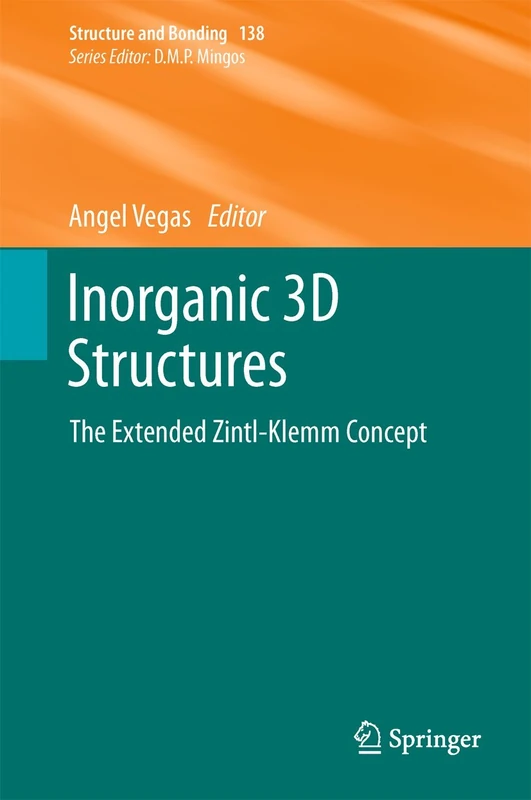 Inorganic 3D Structures: 138 (Structure and Bonding, 138) - Image 1