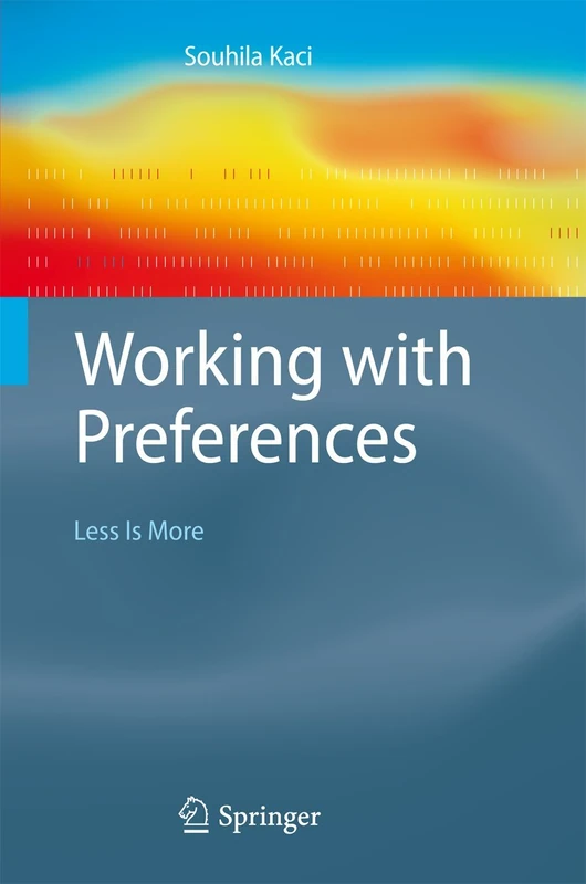 Working with Preferences: Less Is More (Cognitive Technologies) - Image 1