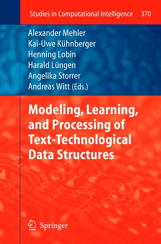 Springer Modeling, Learning, and Processing of Text Data Structures