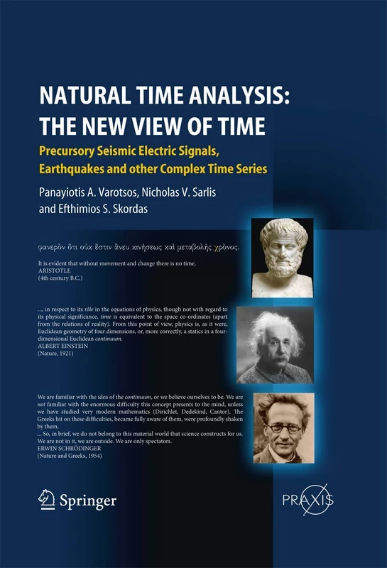 Springer Natural Time Analysis: The New View of Time Book