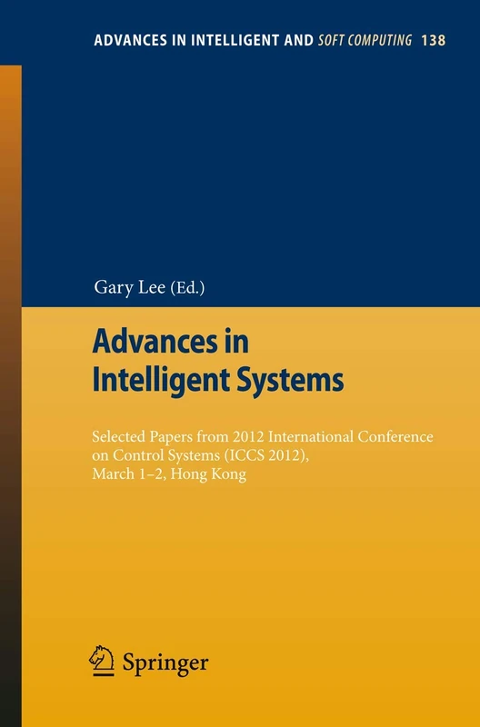 Springer Advances in Intelligent Systems - ICCS 2012 Volume 2