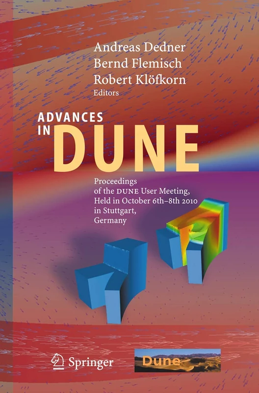 Springer - Advances in DUNE: DUNE User Meeting Proceedings