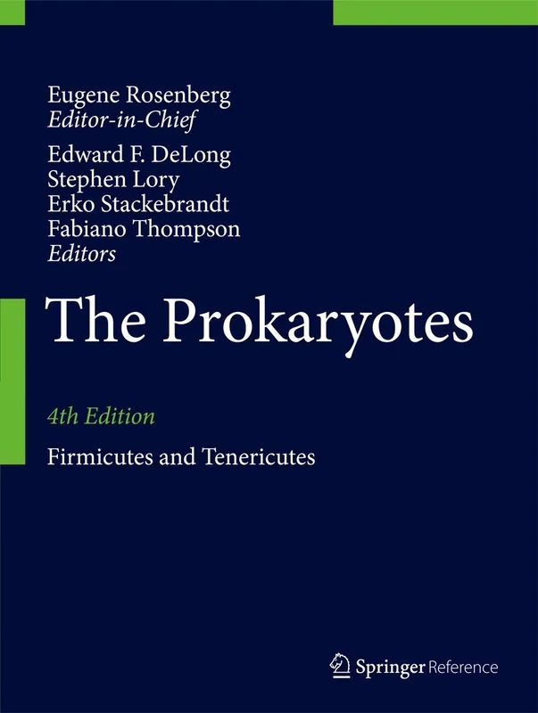 The Prokaryotes: Firmicutes and Tenericutes