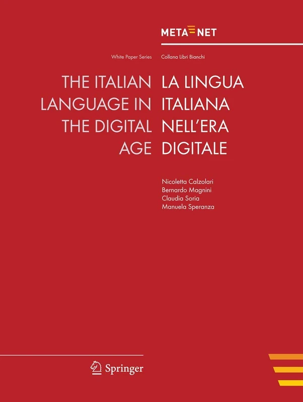 The Italian Language in the Digital Age (White Paper Series)