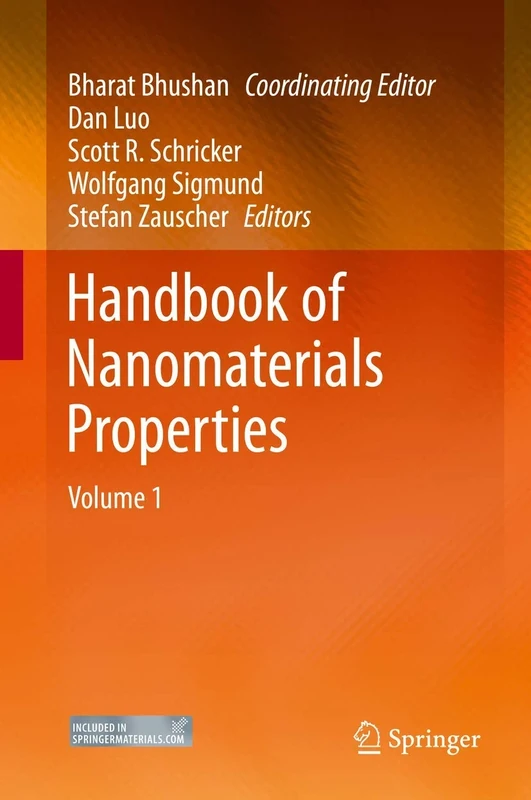 Handbook of Nanomaterials Properties
