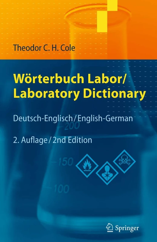 Wörterbuch Labor / Laboratory Dictionary: Deutsch/Englisch - English/German - Image 1
