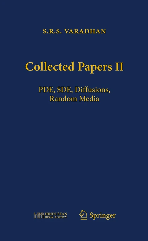Collected Papers II: PDE, SDE, Diffusions, Random Media - Image 1