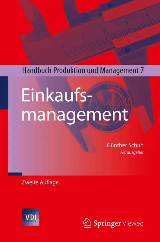 Einkaufsmanagement: Handbuch Produktion und Management 7 (VDI-Buch) - Image 1