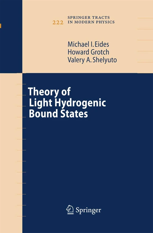 Theory of Light Hydrogenic Bound States: 222 (Springer Tracts in Modern Physics, 222)