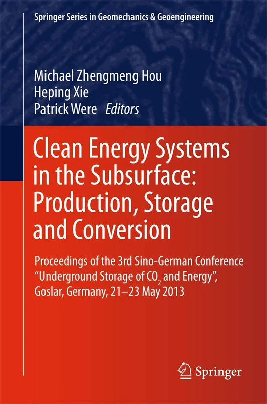 Springer - Clean Energy Systems in the Subsurface Book