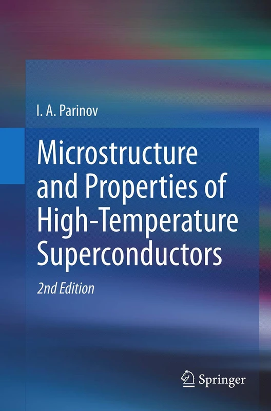 Springer - Microstructure and Properties of HTSC Book