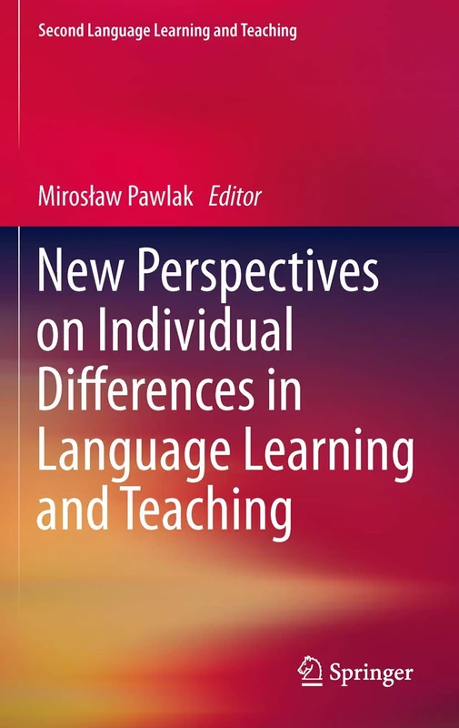 New Perspectives on Individual Differences in Language Learning and Teaching - Image 1