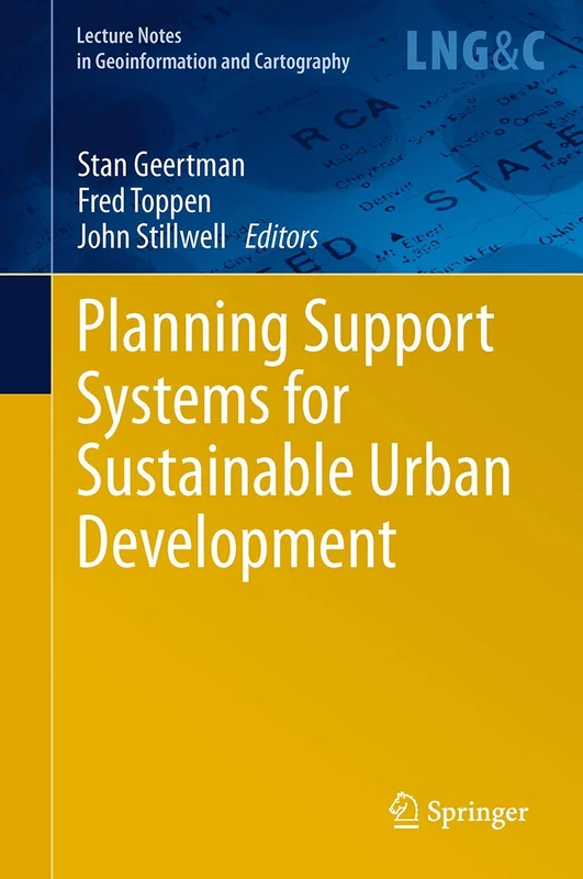 Springer Planning Support Systems for Sustainable Urban Development