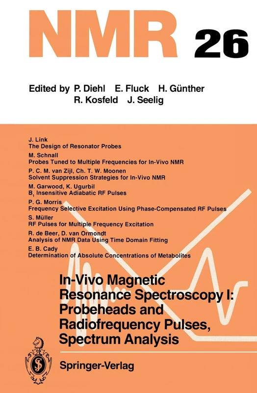 Springer In-Vivo Magnetic Resonance Spectroscopy I Book