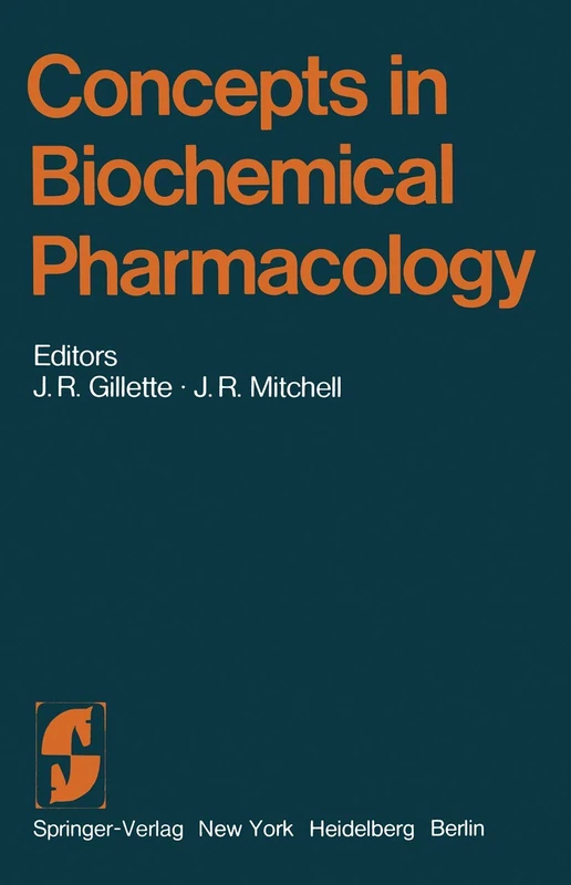 Concepts in Biochemical Pharmacology: Part 3: 28 / 3 (Handbook of Experimental Pharmacology, 28 / 3)
