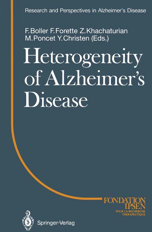 Heterogeneity of Alzheimer's Disease (Research and Perspectives in Alzheimer's Disease)