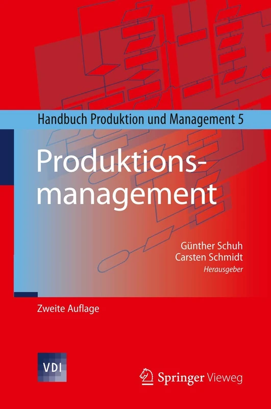 Produktionsmanagement: Handbuch Produktion und Management 5 (VDI-Buch) - Image 1
