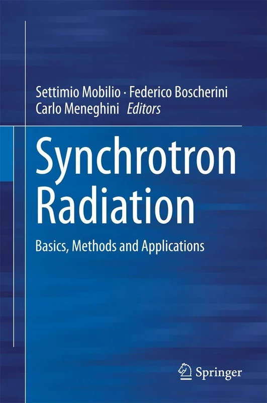 Synchrotron Radiation: Basics, Methods and Applications