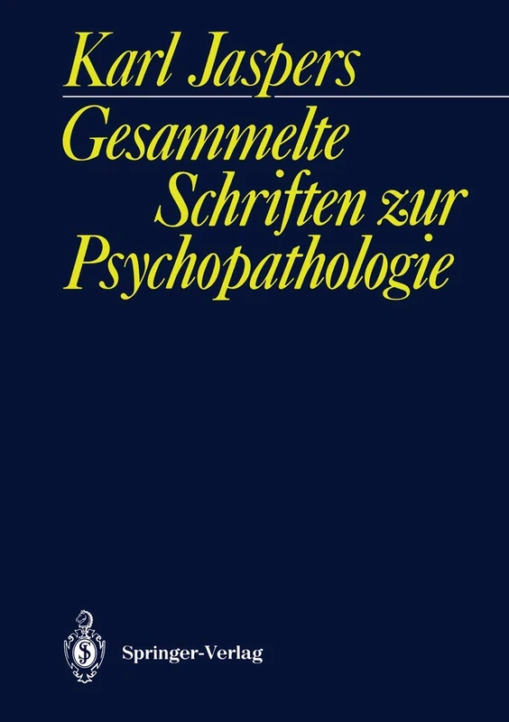 Gesammelte Schriften zur Psychopathologie - Image 1