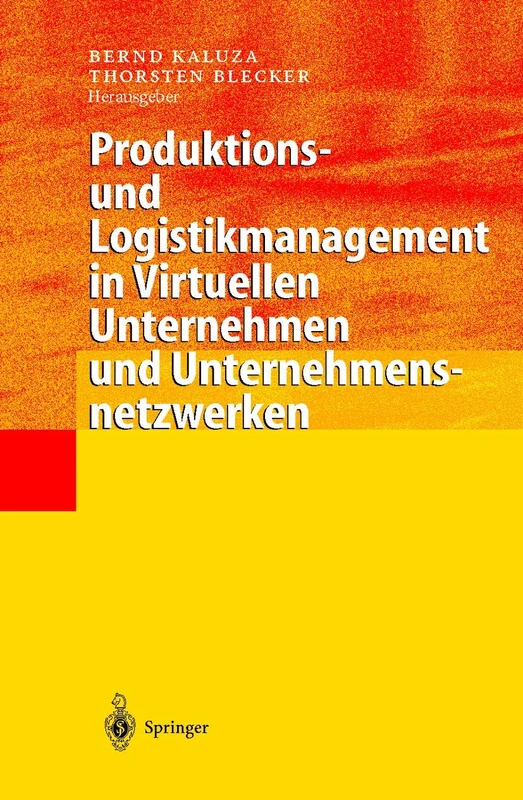 Produktions- und Logistikmanagement in Virtuellen Unternehmen und Unternehmensnetzwerken - Image 1