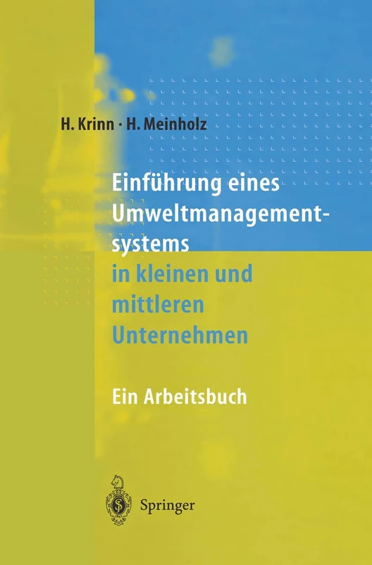 Einführung eines Umweltmanagementsystems in kleinen und mittleren Unternehmen: Ein Arbeitsbuch - Image 1