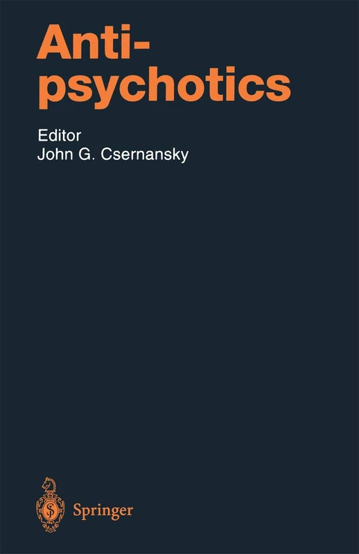 Antipsychotics: 120 (Handbook of Experimental Pharmacology, 120) - Image 1