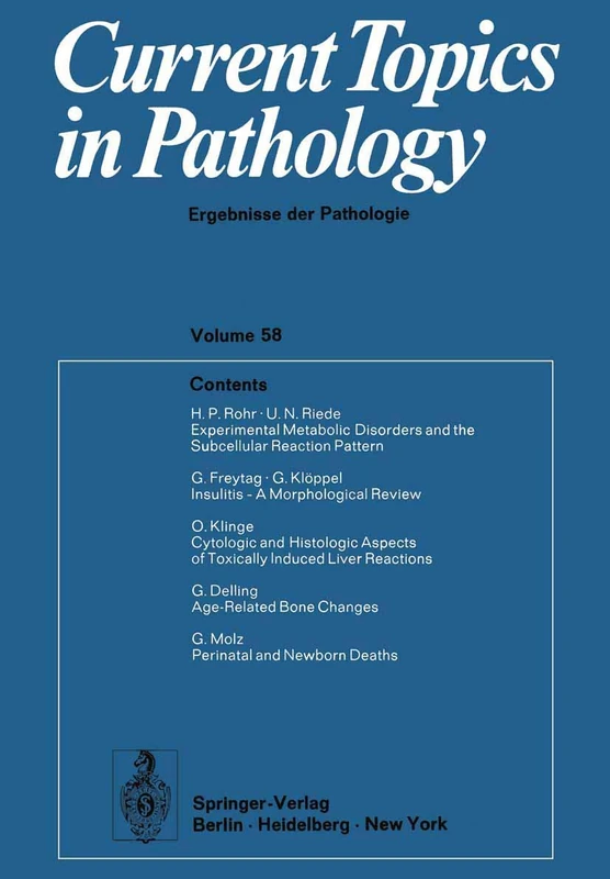 Current Topics in Pathology 58 - Image 1