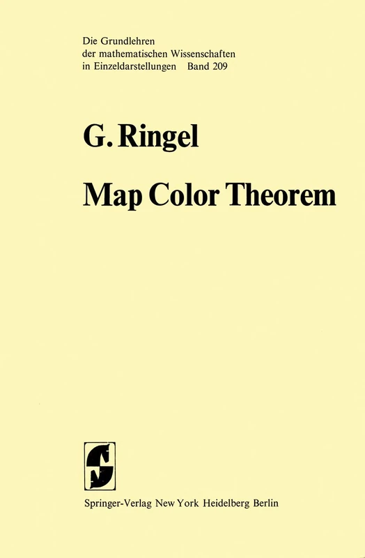 Map Color Theorem: 209 (Grundlehren der mathematischen Wissenschaften, 209) - Image 1