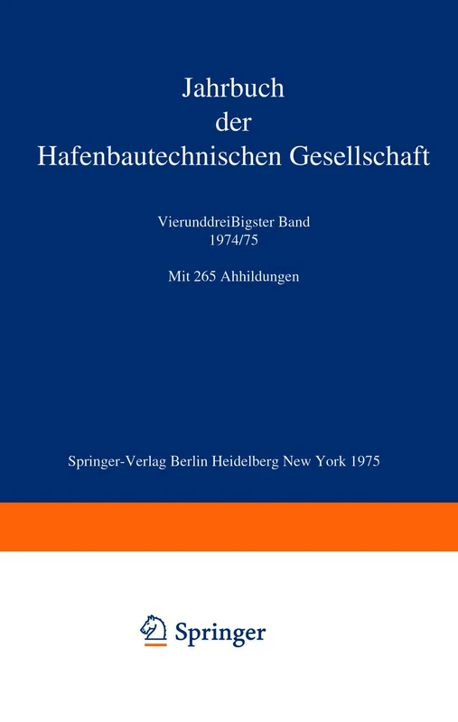 Jahrbuch der Hafenbautechnischen Gesellschaft: 34