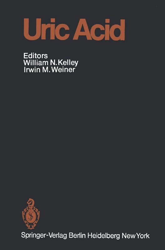 Uric Acid: 51 (Handbook of Experimental Pharmacology, 51)
