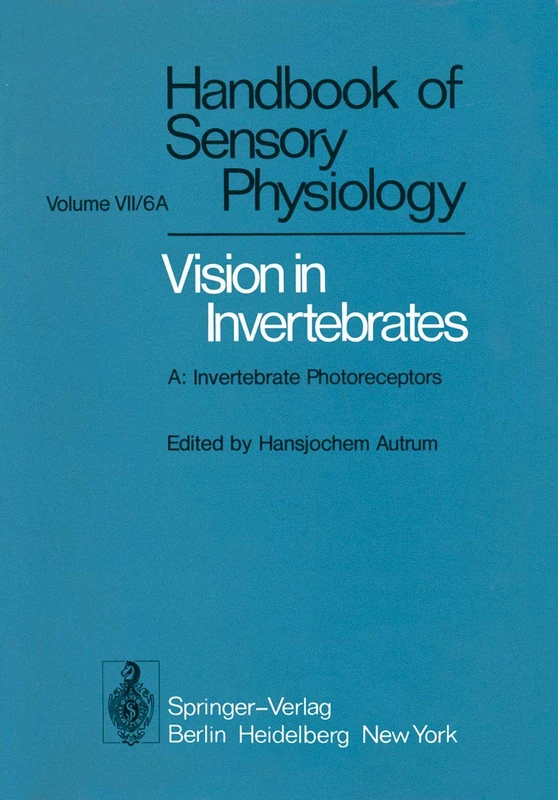 Springer Comparative Physiology and Evolution of Vision Book
