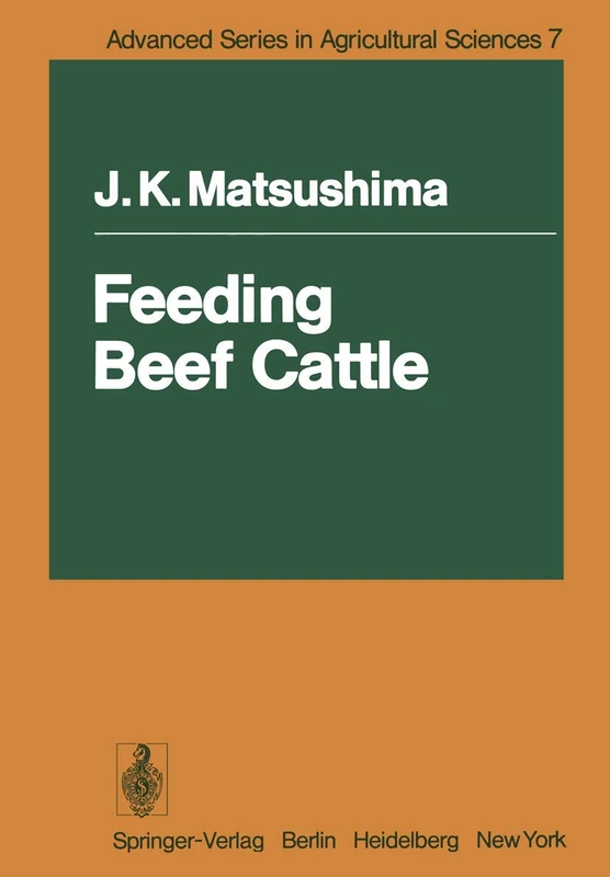 Feeding Beef Cattle: 7 (Advanced Series in Agricultural Sciences, 7) - Image 1