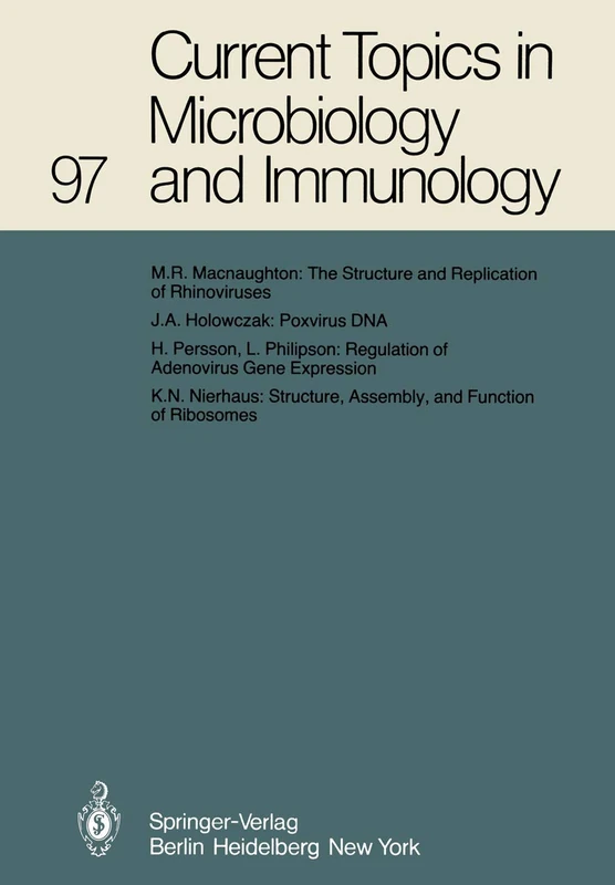Current Topics in Microbiology and Immunology: 97