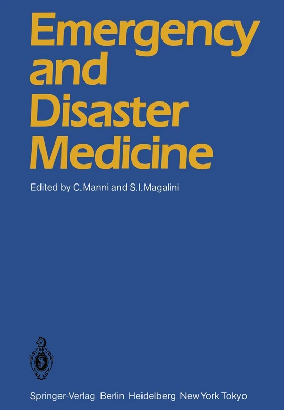 Springer Emergency and Disaster Medicine Proceedings Book