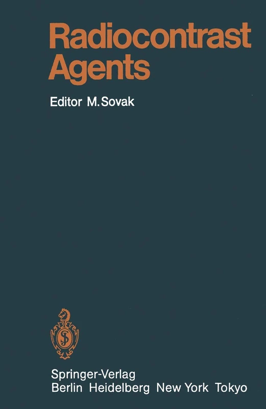 Radiocontrast Agents: 73 (Handbook of Experimental Pharmacology, 73)