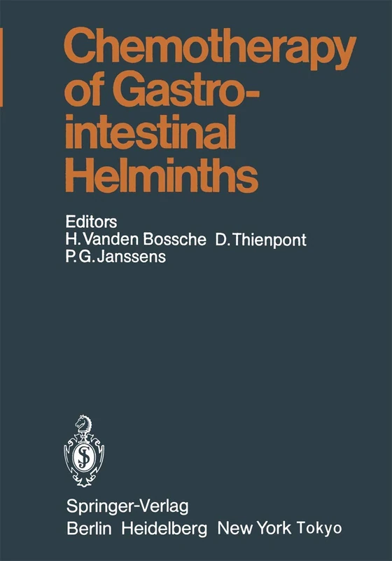 Chemotherapy of Gastrointestinal Helminths: 77 (Handbook of Experimental Pharmacology, 77)