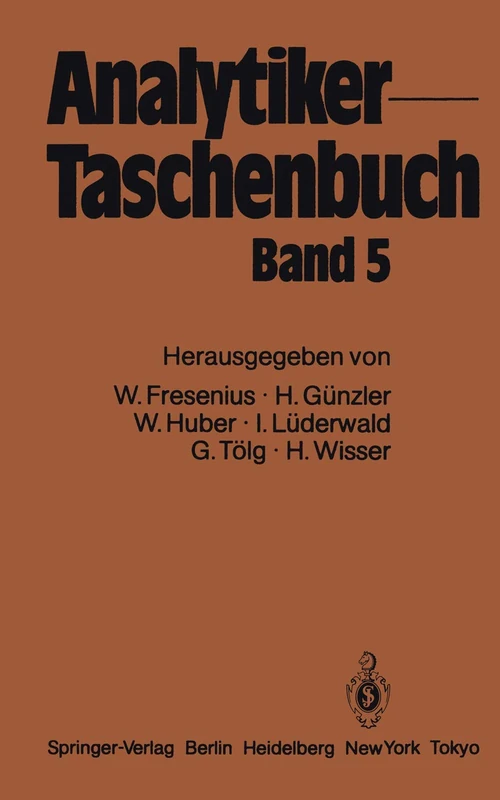 Analytiker-Taschenbuch: 5