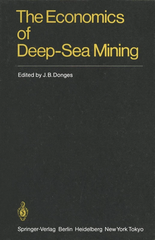 Springer - The Economics of Deep-Sea Mining - Academic Book