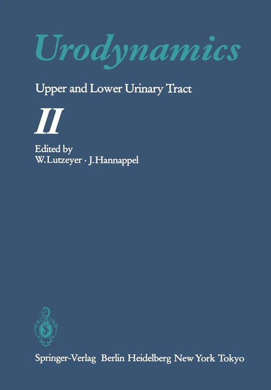 Urodynamics: Upper and Lower Urinary Tract II