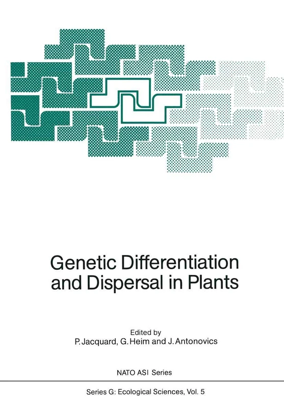 Genetic Differentiation and Dispersal in Plants: 5 (Nato ASI Subseries G:)