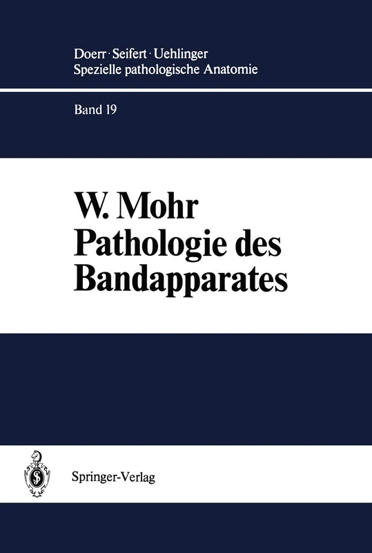 Pathologie des Bandapparates: Sehnen · Sehnenscheiden · Faszien · Schleimbeutel: 19 (Spezielle pathologische Anatomie, 19)