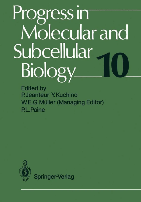 Progress in Molecular and Subcellular Biology: 10