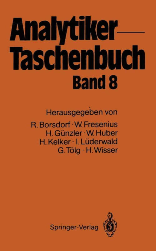 Analytiker-Taschenbuch: 8