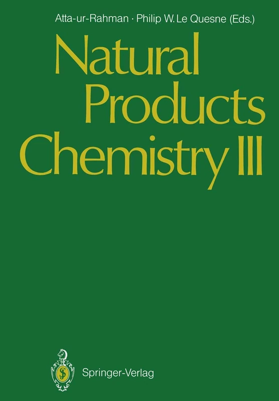 Springer Natural Products Chemistry III - Science Textbook