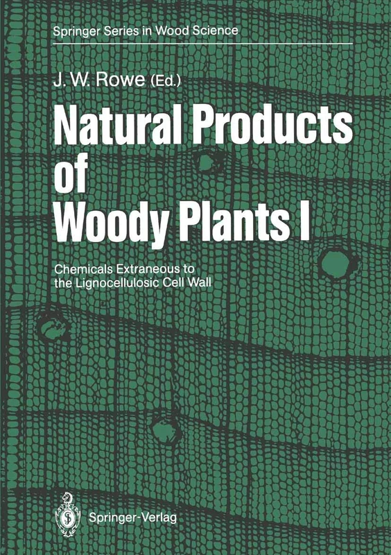 Springer Natural Products of Woody Plants - Wood Science Book