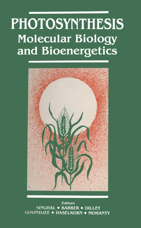 Photosynthesis: Molecular Biology and Bioenergetics