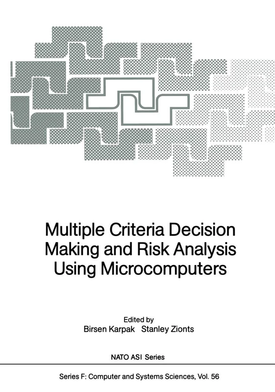 Multiple Criteria Decision Making and Risk Analysis Using Microcomputers: 56 (NATO ASI Subseries F:, 56)
