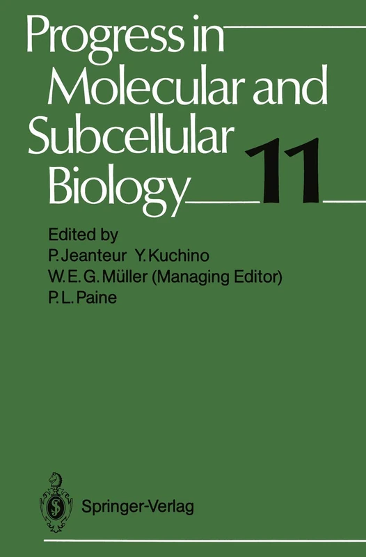 Progress in Molecular and Subcellular Biology: 11