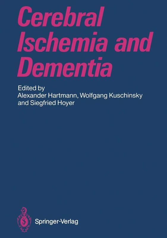Springer - Cerebral Ischemia and Dementia Medical Text